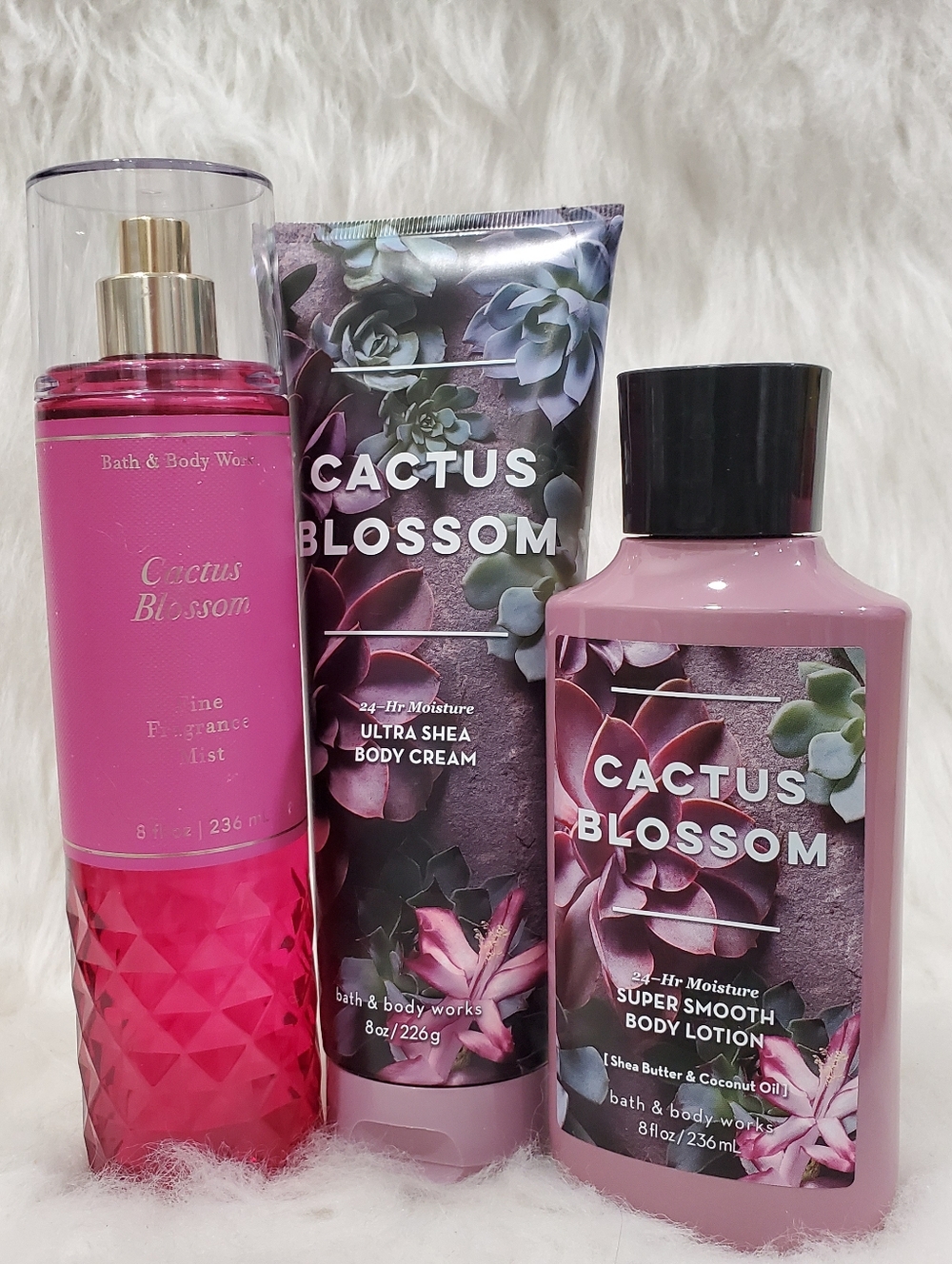 Cactus Blossom Mist, Lotion And Body Cream